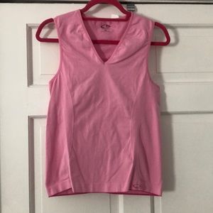 Champion Pink Nylon/Spandex Workout Tank 2XL